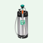 ClassicLine Tank-Augendusche mit Edelstahltank für Bodenmontage – Image 3