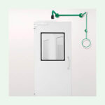 ClassicLine variable Körper-Notdusche für Über-Tür-Montage - Image 3