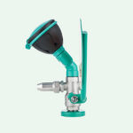 ClassicLine Sicherheits-Augendusche mit zwei Brauseköpfen 45° für Tischmontage – Image 3