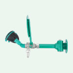 PremiumLine Sicherheits-Augendusche mit zwei Brauseköpfen 45° für Wandmontage Aufputz – Image 3