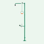 ClassicLine Körper-Notdusche mit Augendusche für Bodenmontage - Image 2